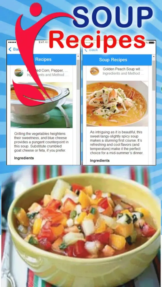 Capturas de pantalla de Healthy Slow Cooker Soup Recipes