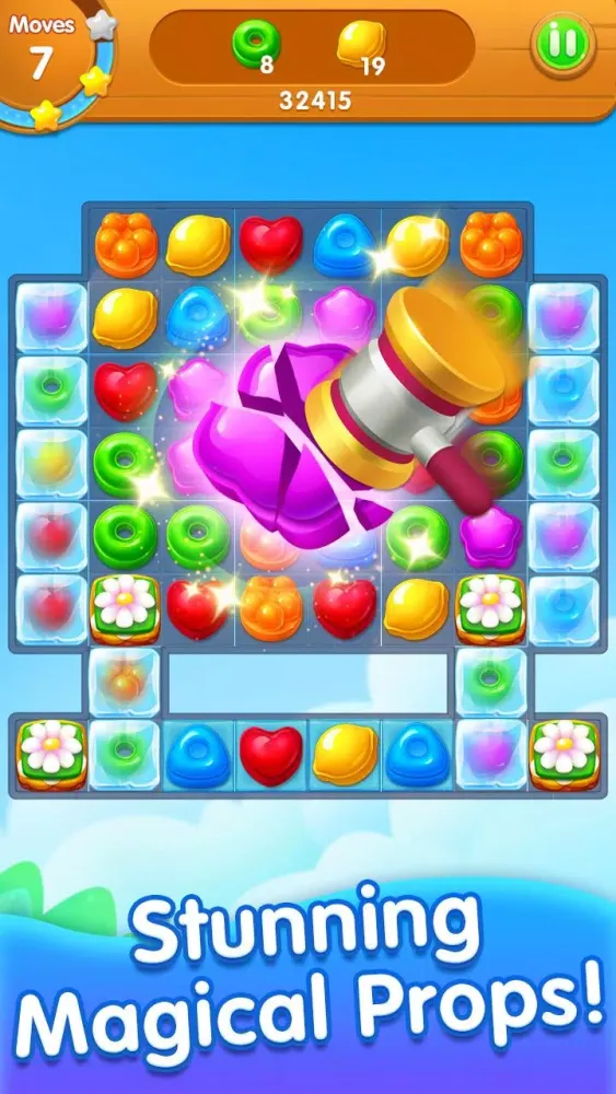 Capturas de tela do Candy Story