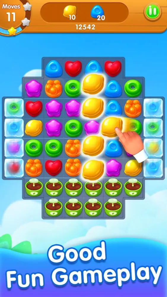 Capturas de tela do Candy Story