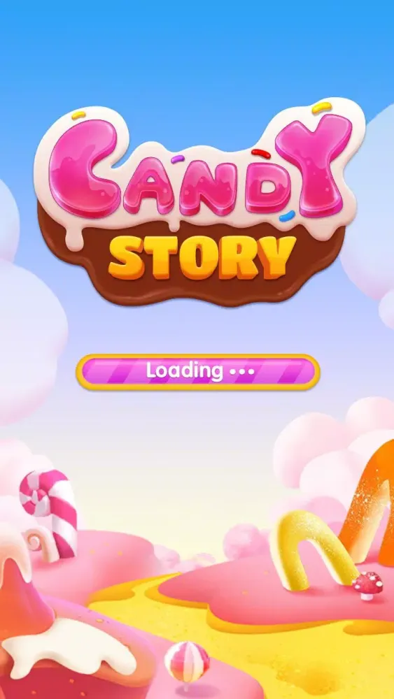 Capturas de tela do Candy Story