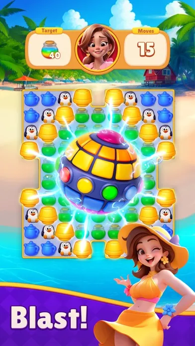 Tangkapan layar Dream Mania - Match 3 Games