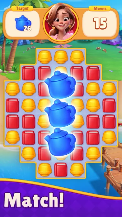 Tangkapan layar Dream Mania - Match 3 Games