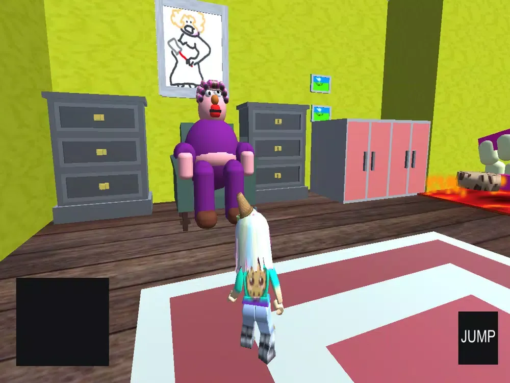 Tangkapan layar Escape Grandma Cookie Swirl M iPad 