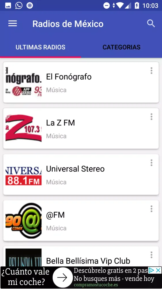 Radios de México Screenshots