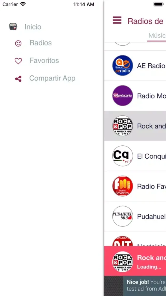 Radios de Chile FM স্ক্রিনশট