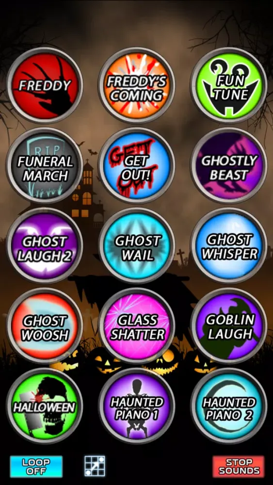 Ảnh chụp màn hình của Halloween Spooky Sound Box!