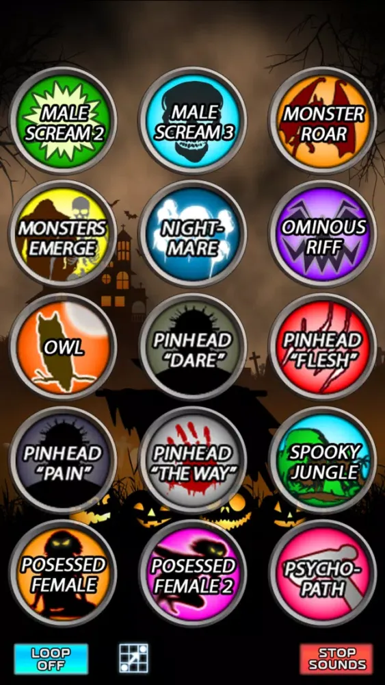 Ảnh chụp màn hình của Halloween Spooky Sound Box!