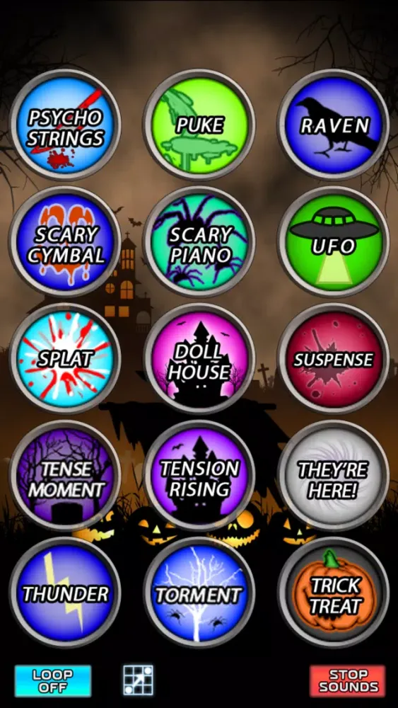 Ảnh chụp màn hình của Halloween Spooky Sound Box!