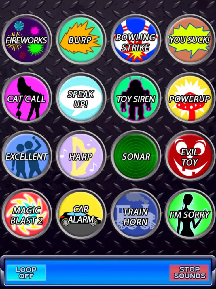 Capturas de tela do Super Soundbox Free for iPad iPad 
