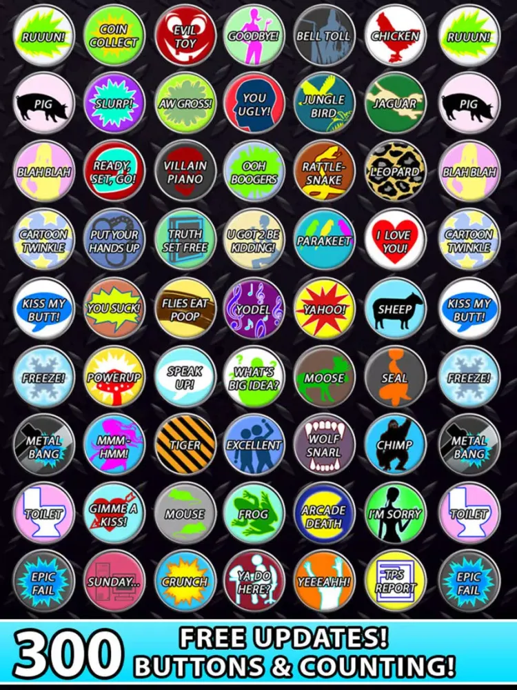 Capturas de tela do 300+ Super Sound Box iPad 