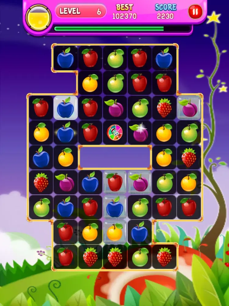 Candy Fruit Fever iPad  Screenshots