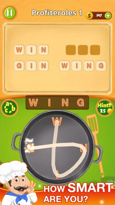 Tangkapan layar Word cookies - crossword game