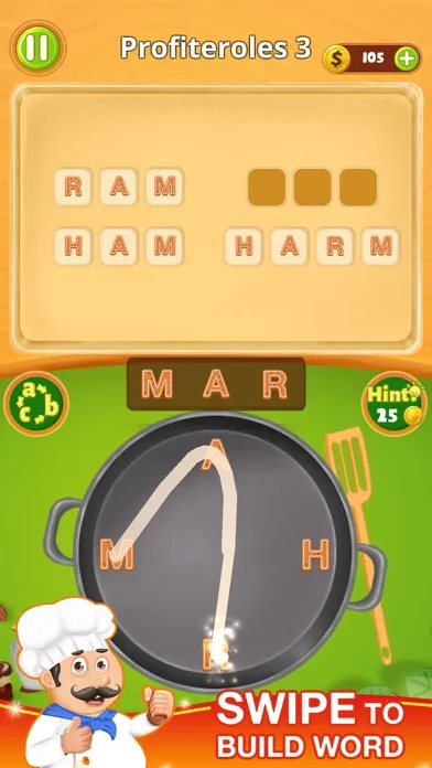 Tangkapan layar Word cookies - crossword game
