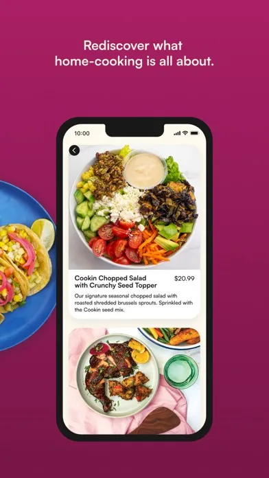 تصاویر Cookin: Homemade Food Delivery
