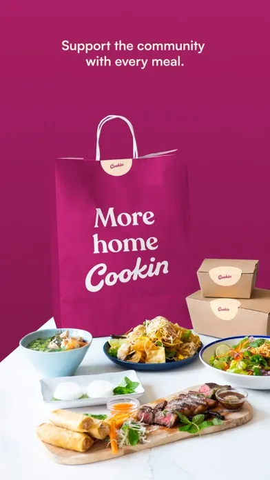تصاویر Cookin: Homemade Food Delivery