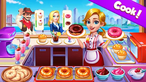 Zrzuty ekranu Cooking Town : Kitchen Games