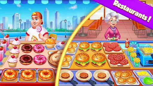 Zrzuty ekranu Cooking Town : Kitchen Games