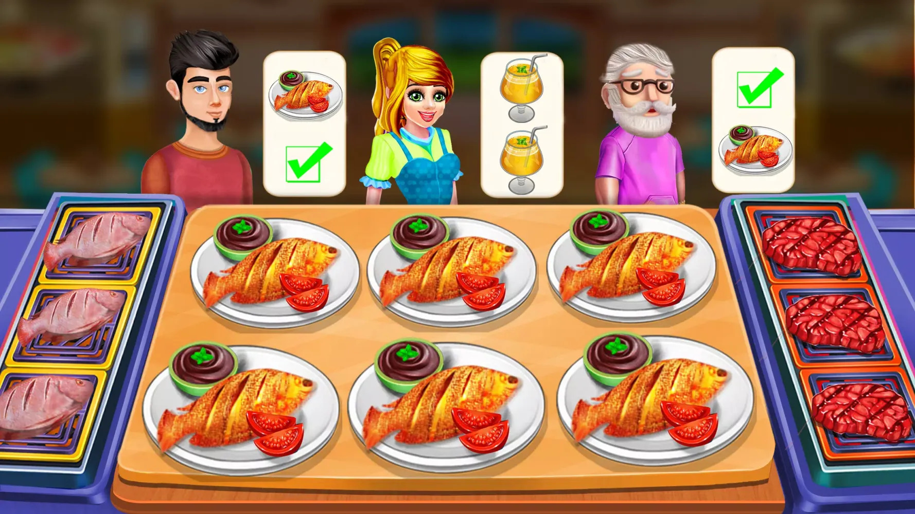 Zrzuty ekranu Cooking Chefs:Restaurant Games