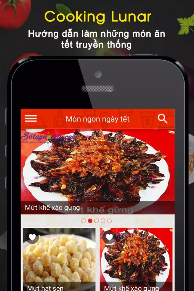 Nấu Các món ăn ngày Tết Screenshots