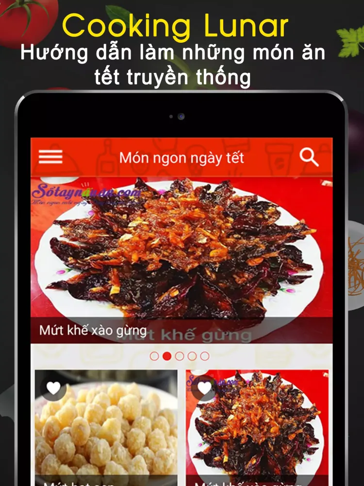 Nấu Các món ăn ngày Tết Screenshots