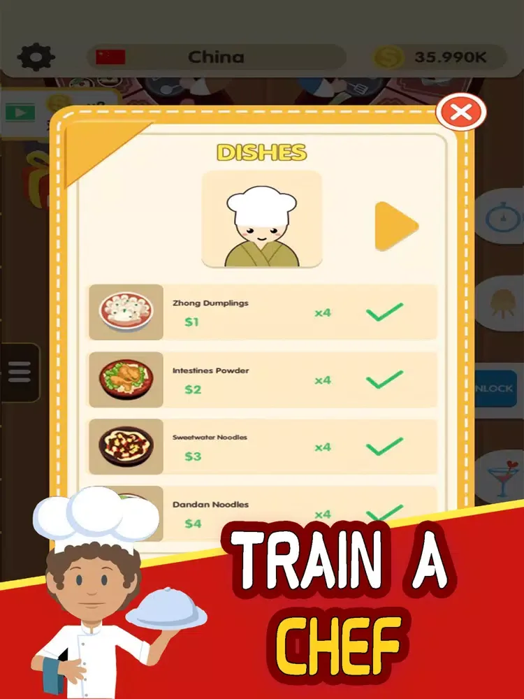 Grand Restaurant - Food Games iPad  スクリーンショット