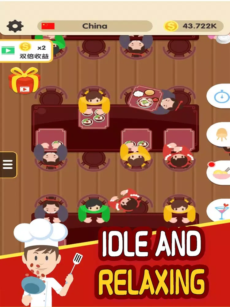 Grand Restaurant - Food Games iPad  スクリーンショット
