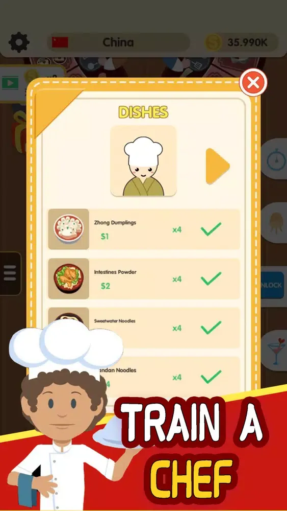 Grand Restaurant - Food Games スクリーンショット