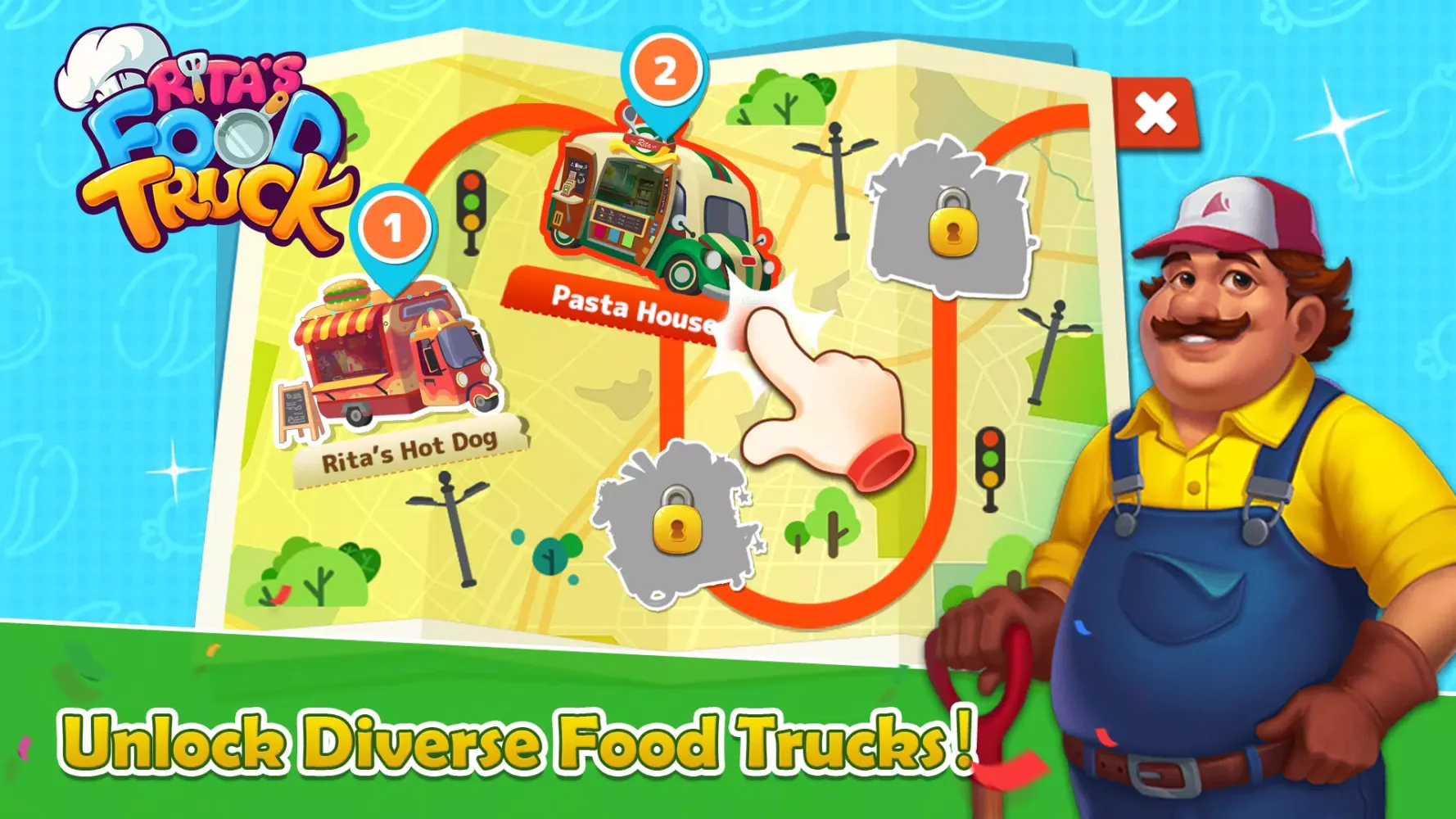 Rita's Food Truck:Cooking Game應用截圖
