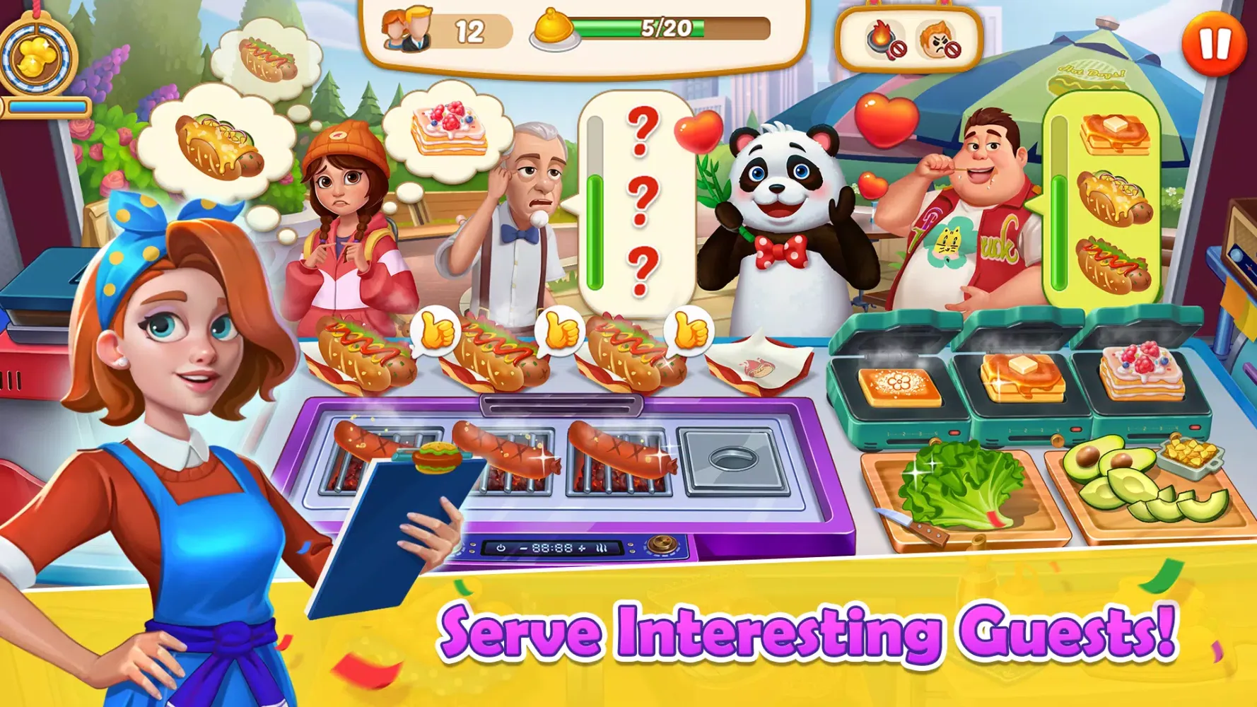 Rita's Food Truck:Cooking Game應用截圖