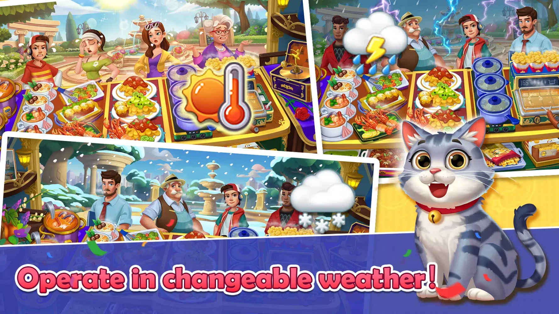 Rita's Food Truck:Cooking Game應用截圖