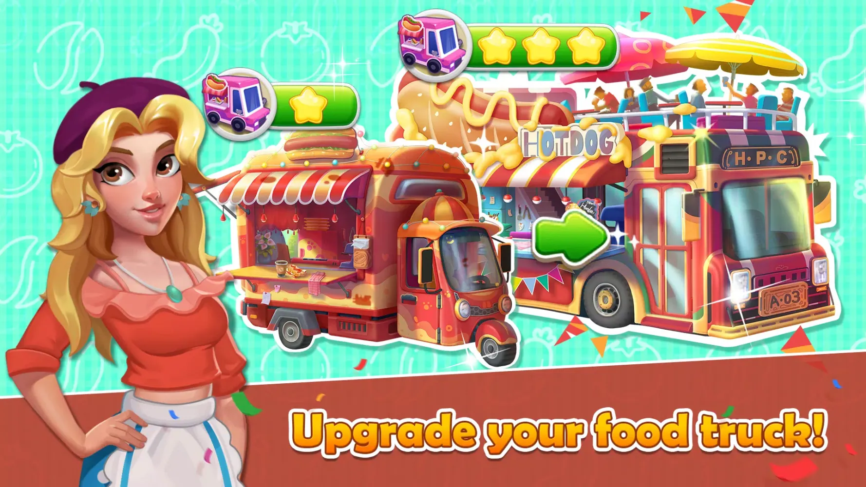 Rita's Food Truck:Cooking Game應用截圖