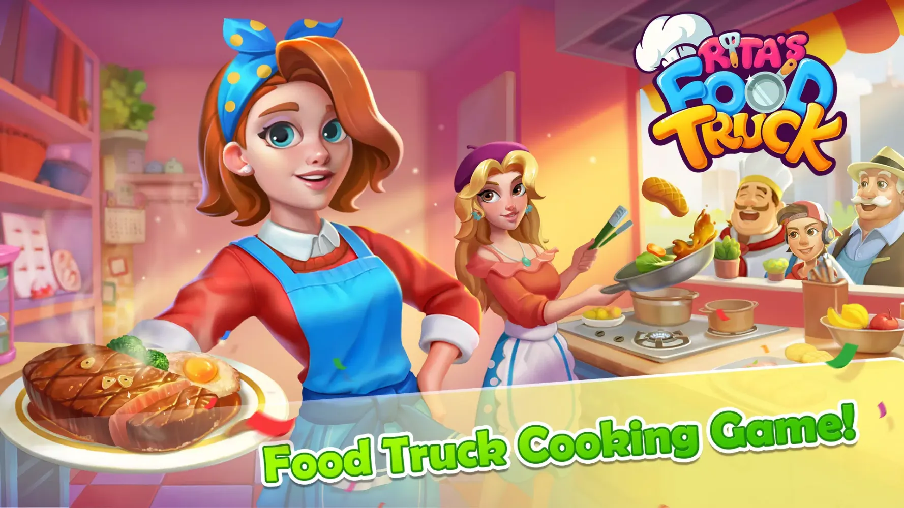 Rita's Food Truck:Cooking Game應用截圖