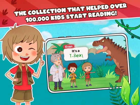 Dani and Evan: Dinosaur books iPad 应用截图