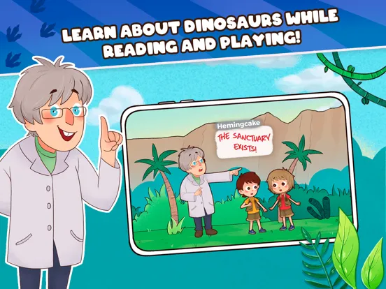 Dani and Evan: Dinosaur books iPad 应用截图