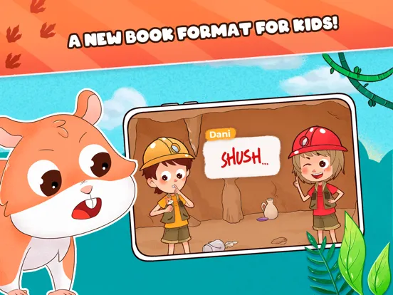 Dani and Evan: Dinosaur books iPad 应用截图