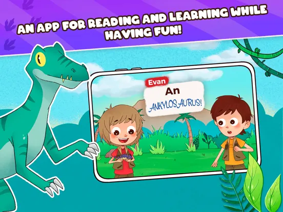 Dani and Evan: Dinosaur books iPad 应用截图