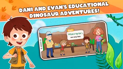 Dani and Evan: Dinosaur books应用截图