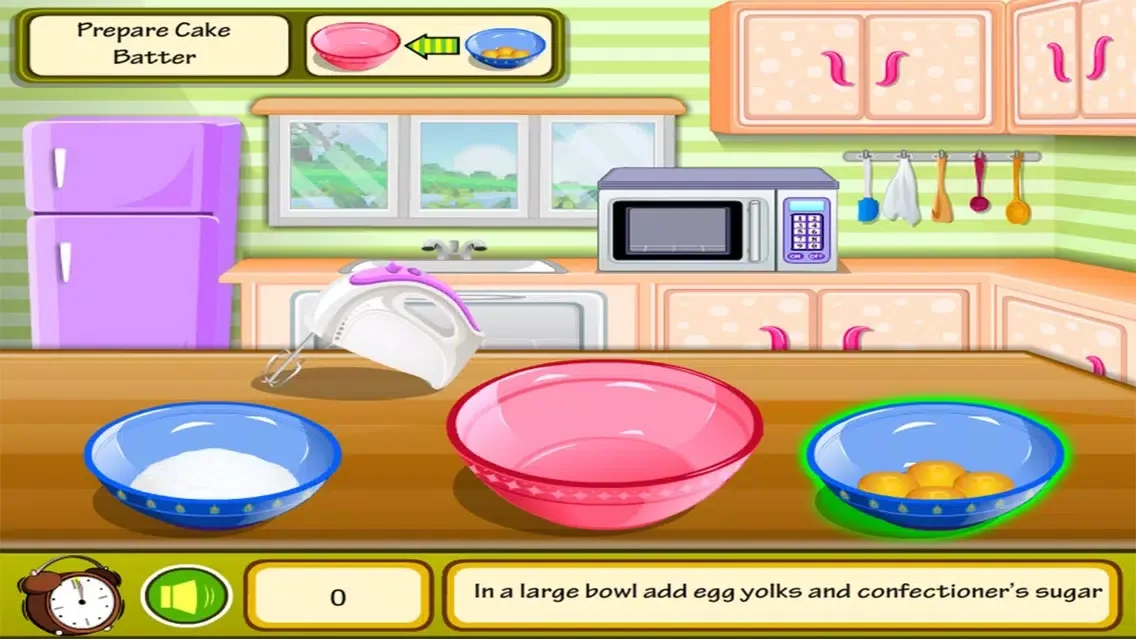 Cooking Cake Dash kitchen - girl games for kids应用截图