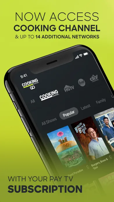 Скриншоты Cooking Channel GO