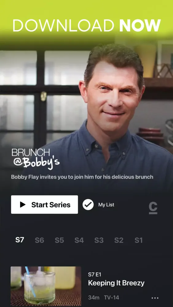 ภาพหน้าจอของ Cooking Channel