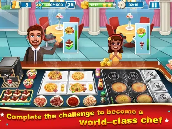 Crazy Cooking Chef: Fever Game iPad  स्क्रीनशॉट
