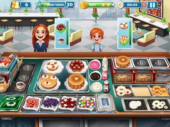Crazy Cooking Chef: Fever Game iPad  स्क्रीनशॉट