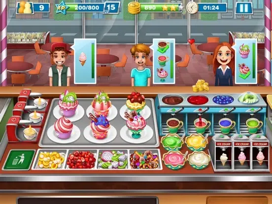 Crazy Cooking Chef: Fever Game iPad  स्क्रीनशॉट