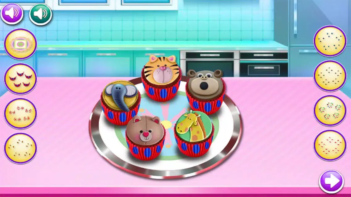 cooking cupcake game应用截图