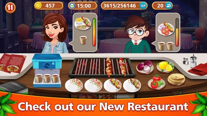 Tangkapan skrin Cooking Town