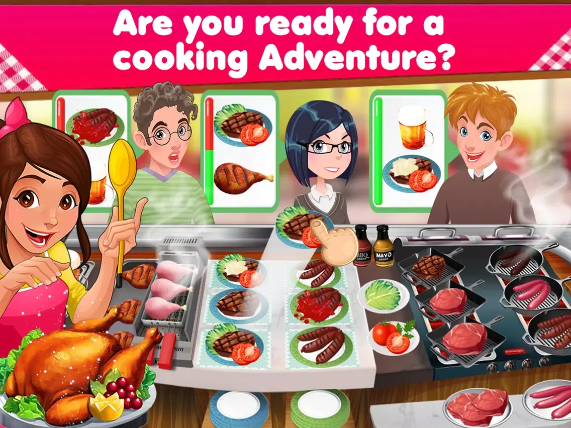 صور Cooking Games Paradise Chef - Burger Food Maker iPad 