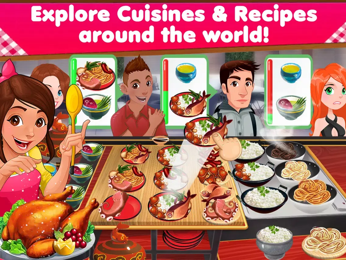 صور Cooking Games Paradise Chef - Burger Food Maker iPad 