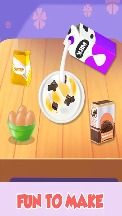 Capturas de tela do Ice Cream Maker - Cooking Games Fever