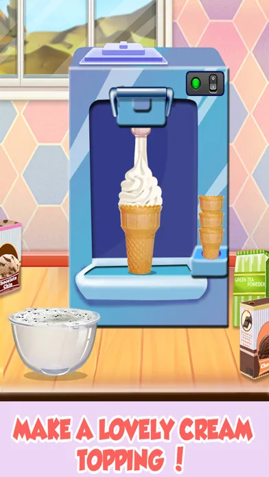 Capturas de tela do Ice Cream Maker - Cooking Games Fever