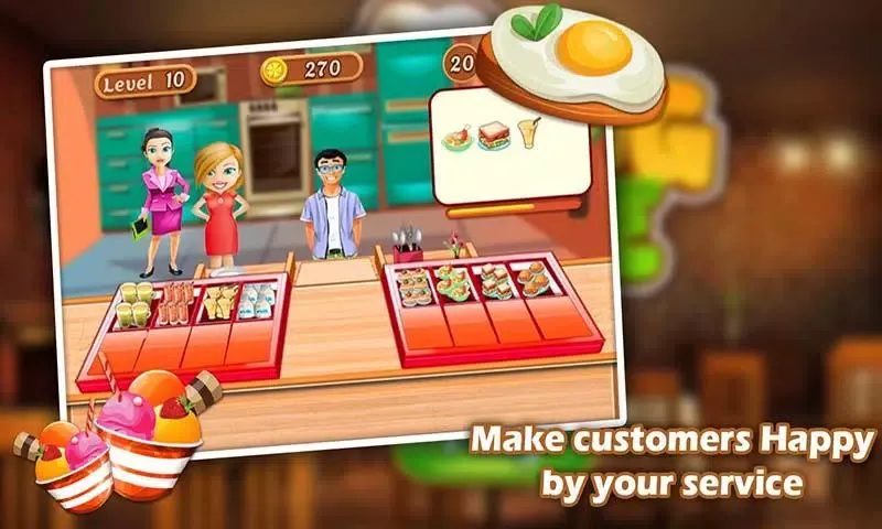 ภาพหน้าจอของ Cooking Games For Girls